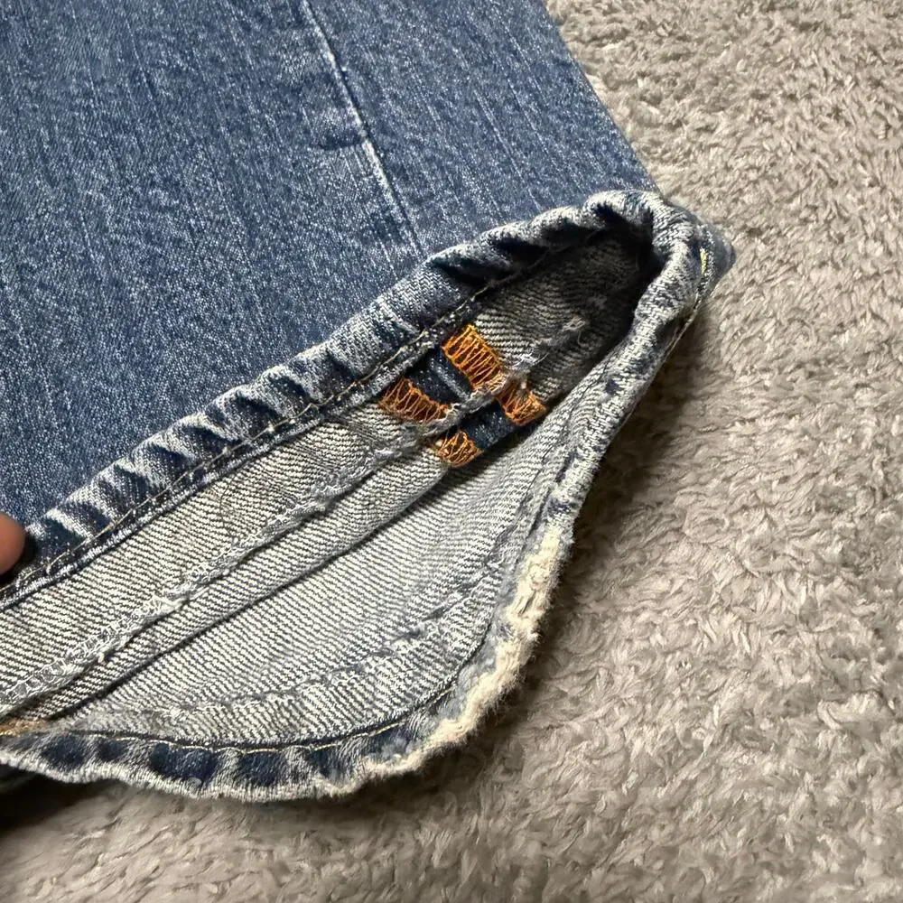 True Religion Jeans Mens 28 (31x29) Bobby Big T Made in USA Contrast Stitch